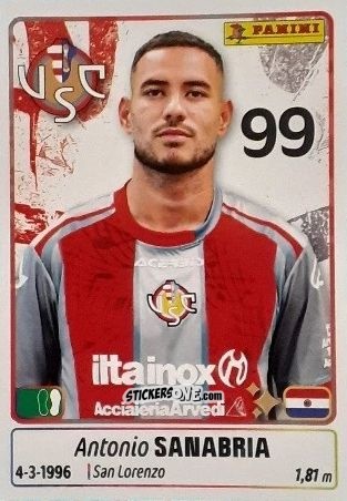 Figurina Antonio Sanabria - Calciatori 2025-2026 n. 149 - Panini
