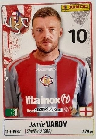 Sticker Jamie Vardy - Calciatori 2025-2026 n. 150 - Panini