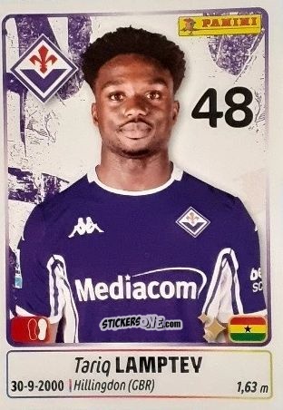 Sticker Tariq Lamptey - Calciatori 2025-2026 n. 159 - Panini