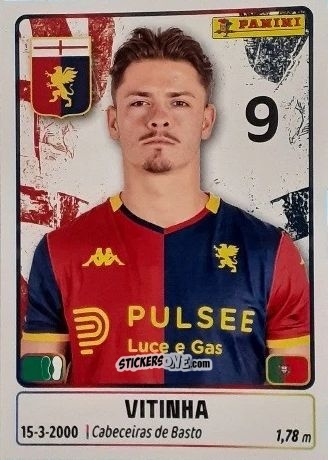 Cromo Vitinha - Calciatori 2025-2026 n. 196 - Panini