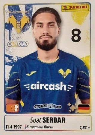Cromo Suat Serdar - Calciatori 2025-2026 n. 209 - Panini