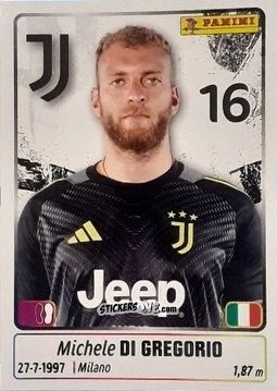 Cromo Michele Di Gregorio - Calciatori 2025-2026 n. 243 - Panini