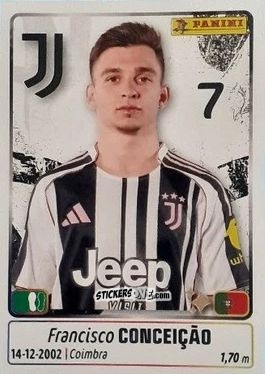 Cromo Francisco Conceicao - Calciatori 2025-2026 n. 258 - Panini