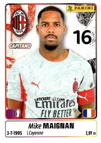 Figurina Mike Maignan - Calciatori 2025-2026 n. 309 - Panini