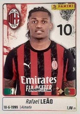 Cromo Rafael Leao - Calciatori 2025-2026 n. 327 - Panini