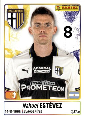 Sticker Nahuel Estevez - Calciatori 2025-2026 n. 364 - Panini