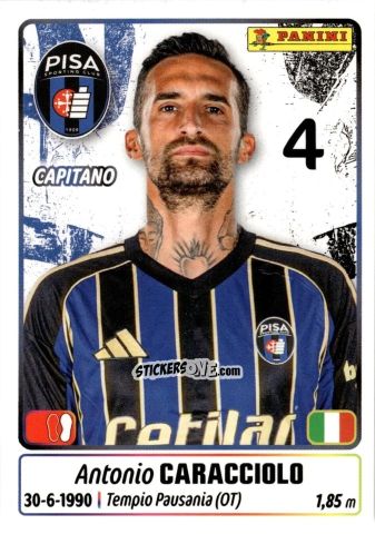 Figurina Antonio Caracciolo - Calciatori 2025-2026 n. 380 - Panini