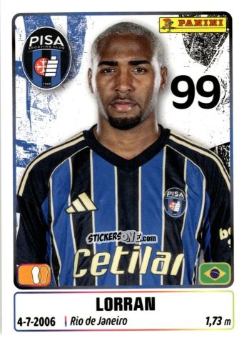 Sticker Lorran - Calciatori 2025-2026 n. 384 - Panini