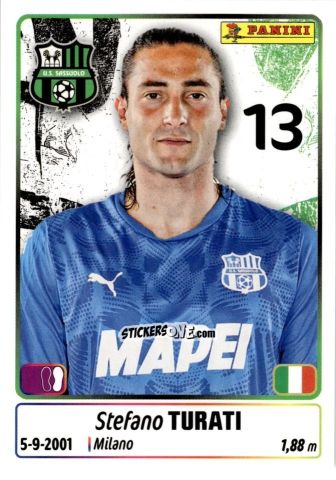 Sticker Stefano Turati - Calciatori 2025-2026 n. 419 - Panini