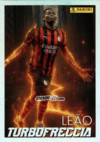 Cromo Rafael Leao (Milan) - Calciatori 2025-2026 n. 502 - Panini