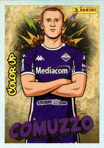 Figurina Pietro Comuzzo (Fiorentina) - Calciatori 2025-2026 n. 508 - Panini