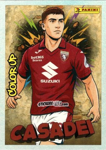 Sticker Cesare Casadei (Torino) - Calciatori 2025-2026 n. 511 - Panini