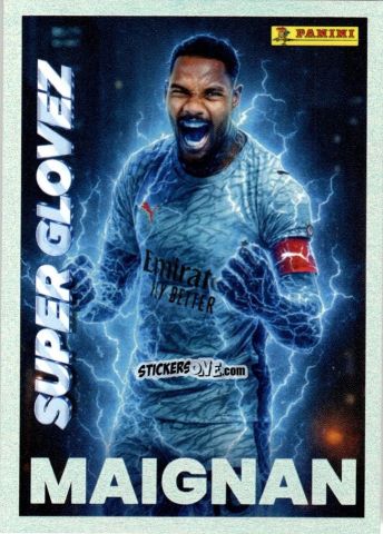 Figurina Mike Maignan (Milan) - Calciatori 2025-2026 n. 518 - Panini