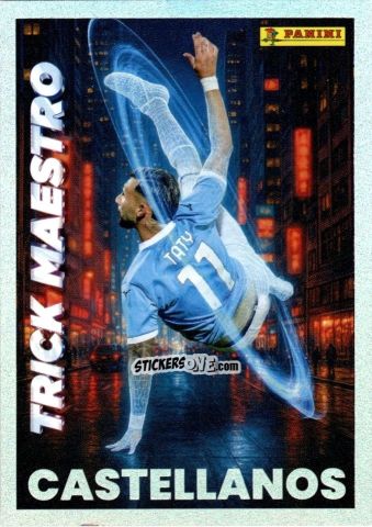 Sticker Valentin Castellanos (Lazio) - Calciatori 2025-2026 n. 525 - Panini