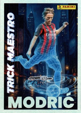 Cromo Luka Modric (Milan) - Calciatori 2025-2026 n. 526 - Panini