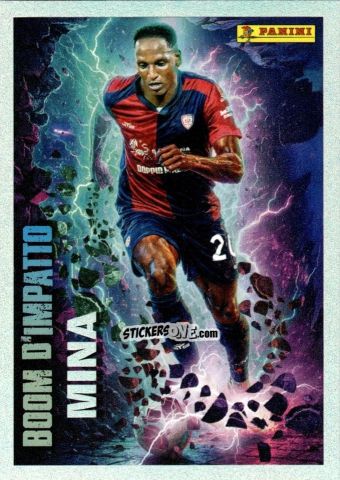 Cromo Yerry Mina (Cagliari) - Calciatori 2025-2026 n. 531 - Panini