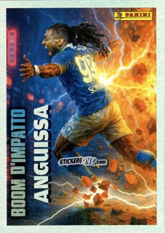 Sticker Andre'-Frank Anguissa (Napoli) - Calciatori 2025-2026 n. 536 - Panini