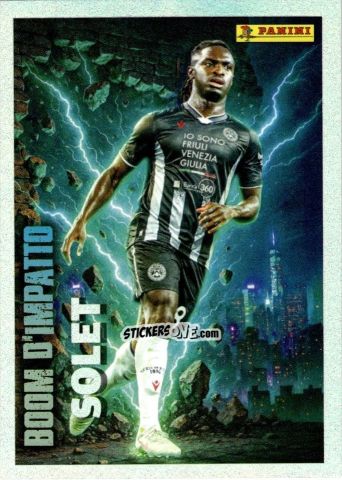 Sticker Oumar Solet (Udinese) - Calciatori 2025-2026 n. 539 - Panini