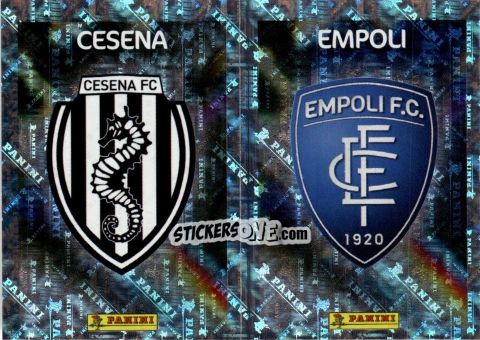 Figurina Cesena / Empoli (Scudetto) - Calciatori 2025-2026 n. 550 - Panini
