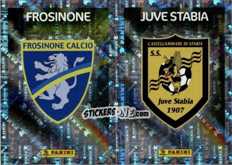 Figurina Frosinone / Juve Stabia (Scudetto) - Calciatori 2025-2026 n. 553 - Panini
