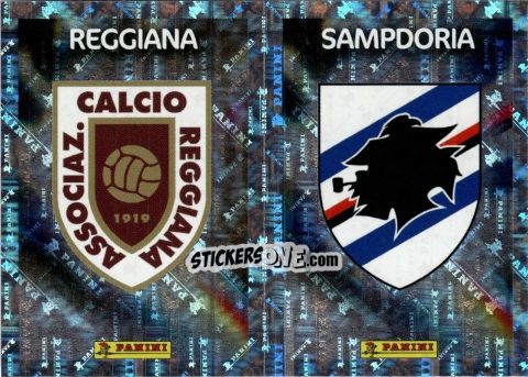 Figurina Reggiana / Sampdoria (Scudetto) - Calciatori 2025-2026 n. 565 - Panini