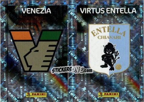 Figurina Venezia / Virtus Entella (Scudetto) - Calciatori 2025-2026 n. 571 - Panini