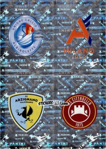 Cromo Albinoleffe / Alcione Milano / Arzignano / Cittadella (Scudetto) - Calciatori 2025-2026 n. 574 - Panini