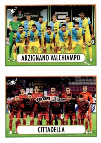 Cromo Arzignano / Cittadella (Squadra) - Calciatori 2025-2026 n. 576 - Panini