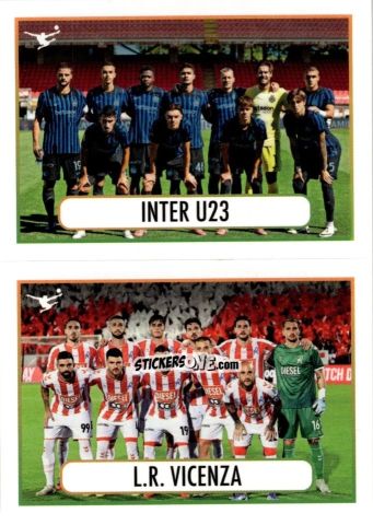 Figurina Inter U23 / Vicenza (Squadra) - Calciatori 2025-2026 n. 579 - Panini