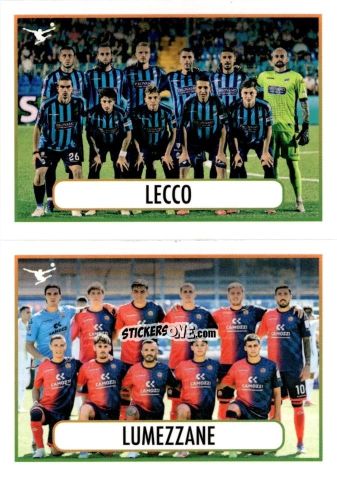 Cromo Lecco / Lumezzane (Squadra) - Calciatori 2025-2026 n. 581 - Panini