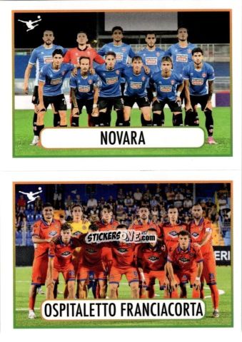 Cromo Novara / Ospitaletto (Squadra) - Calciatori 2025-2026 n. 582 - Panini