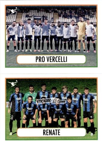 Cromo Pro Vercelli / Renate (Squadra) - Calciatori 2025-2026 n. 585 - Panini
