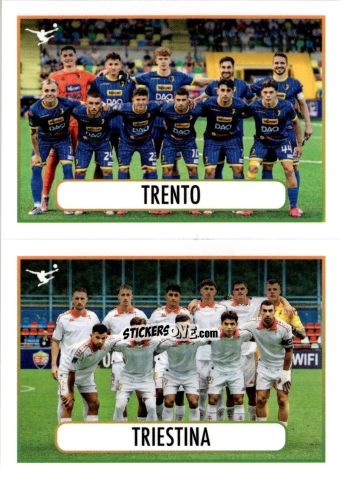 Figurina Trento / Triestina (Squadra) - Calciatori 2025-2026 n. 587 - Panini