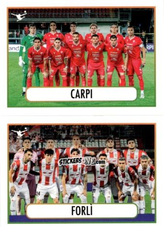 Cromo Carpi / Forli (Squadra) - Calciatori 2025-2026 n. 593 - Panini
