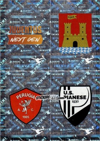 Figurina Juventus / Livorno / Perugia / Pianese (Scudetto) - Calciatori 2025-2026 n. 595 - Panini