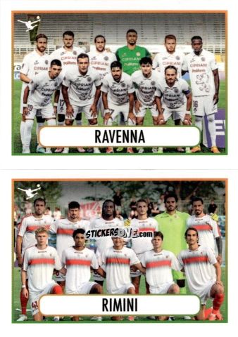 Cromo Ravenna / Rimini (Squadra) - Calciatori 2025-2026 n. 600 - Panini