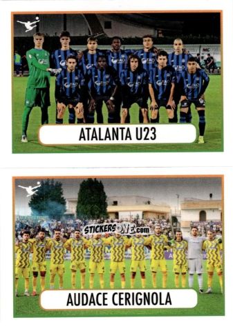 Figurina Atalanta U23 / Cerignola (Squadra) - Calciatori 2025-2026 n. 605 - Panini