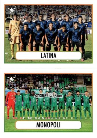 Figurina Latina / Monopoli (Squadra) - Calciatori 2025-2026 n. 614 - Panini