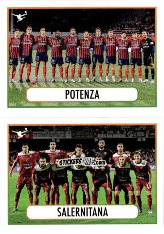 Cromo Potenza / Salernitana (Squadra) - Calciatori 2025-2026 n. 615 - Panini