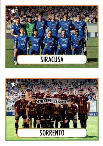 Cromo Siracusa / Sorrento (Squadra) - Calciatori 2025-2026 n. 617 - Panini