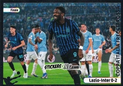 Figurina Esultanza Marcus Thuram - Calciatori 2025-2026 n. CEL7 - Panini