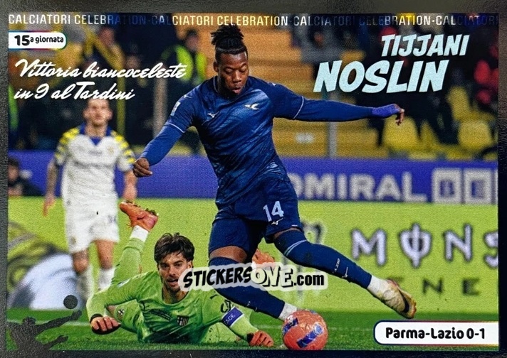 Cromo Tijjani Noslin - Calciatori 2025-2026 n. CEL21 - Panini