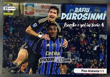 Cromo Rafiu Durosinmi - Calciatori 2025-2026 n. CEL27 - Panini