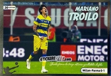 Sticker Mariano Troilo - Calciatori 2025-2026 n. CEL31 - Panini