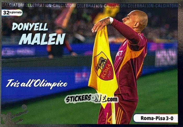 Figurina Donyell Malen - Calciatori 2025-2026 n. CEL37 - Panini