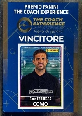 Cromo Cesc Fabregas - Calciatori 2025-2026 n. CEL60 - Panini