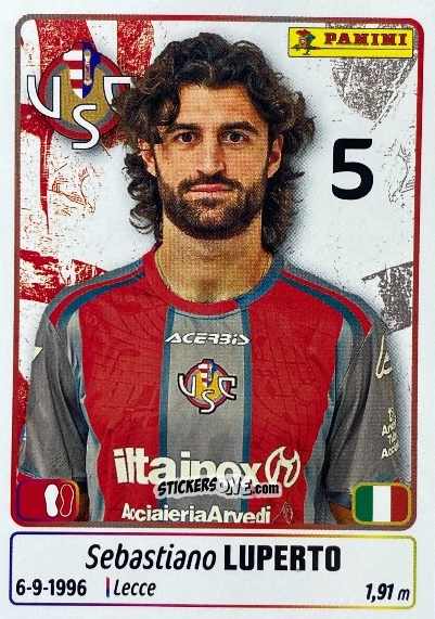 Sticker Sebastiano Luperto - Calciatori 2025-2026 n. UPG17 - Panini