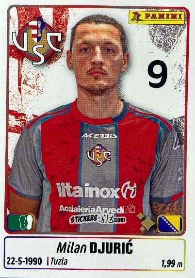 Cromo Milan Djuric - Calciatori 2025-2026 n. UPG20 - Panini