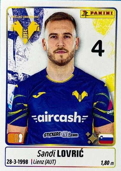 Sticker Sandi Lovric - Calciatori 2025-2026 n. UPG30 - Panini
