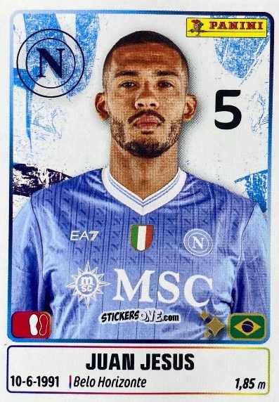 Cromo Juan Jesus - Calciatori 2025-2026 n. UPG53 - Panini